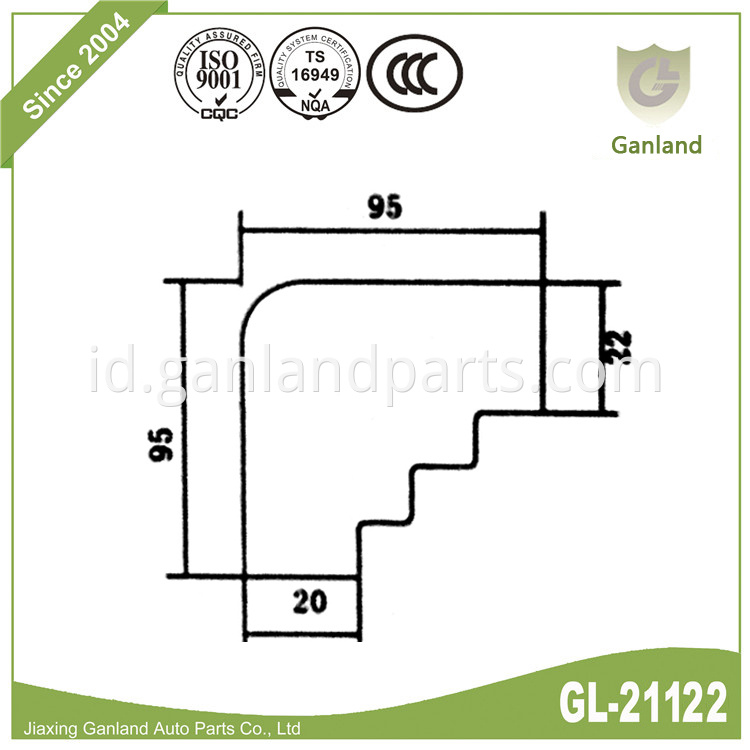 Dry Box Corner ProtectorC GL-21122-5